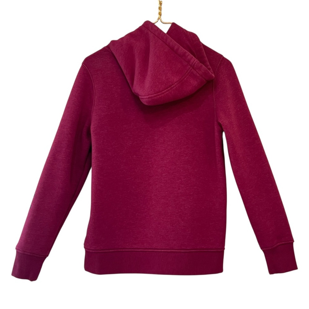 Carhartt Relaxed Fit Logo Sleeve Hoodie Sweatshirt Pink XS - Picture 5 of 11